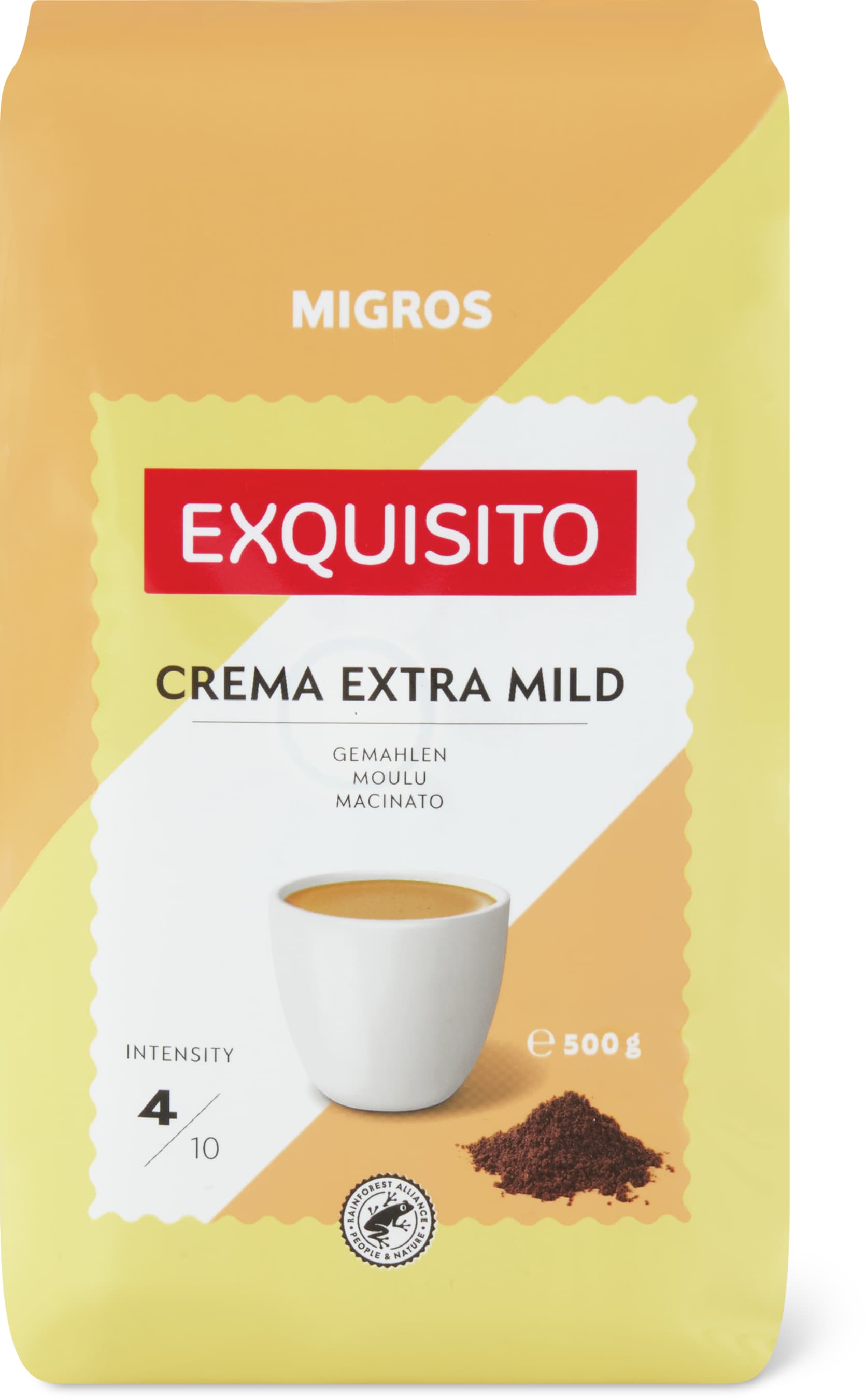 Exquisito Caffè macinato Crema extra mild